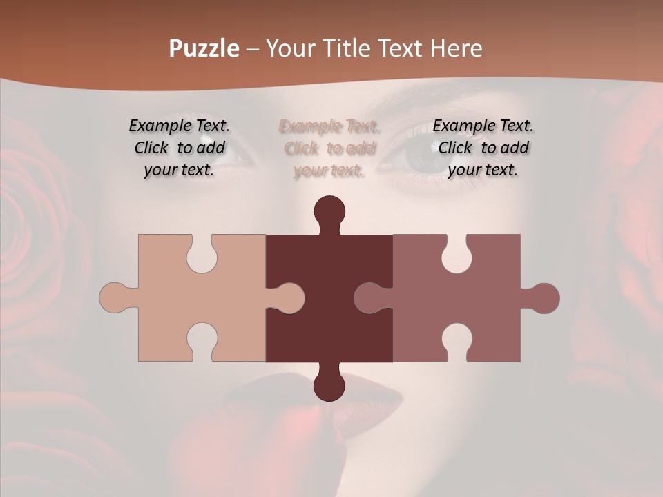 Girl Aroma Young PowerPoint Template