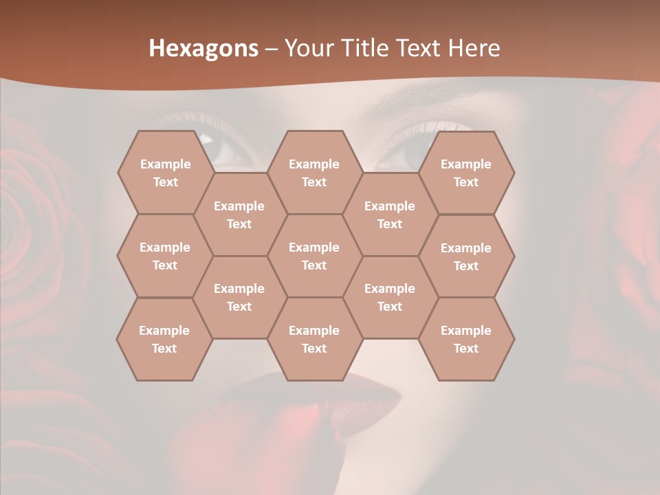 Girl Aroma Young PowerPoint Template