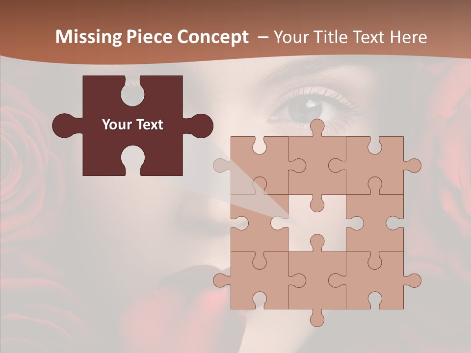 Girl Aroma Young PowerPoint Template