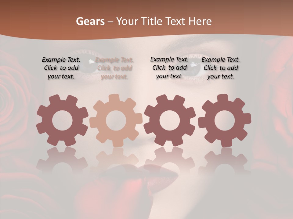 Girl Aroma Young PowerPoint Template