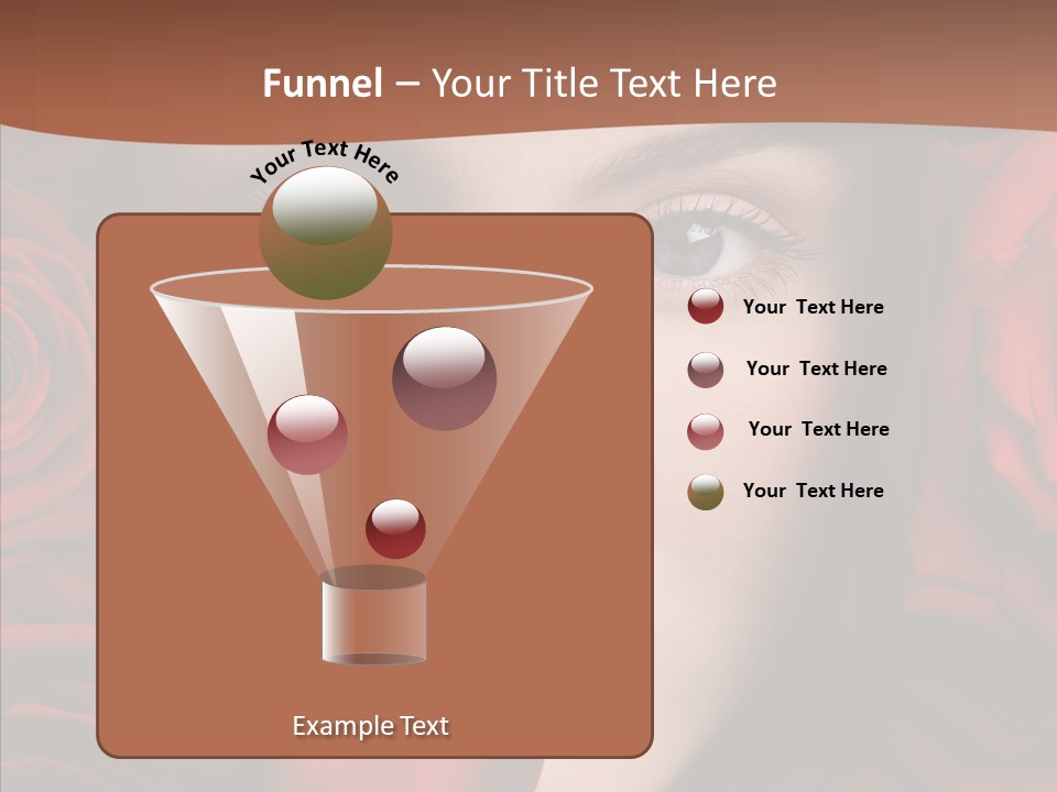 Girl Aroma Young PowerPoint Template