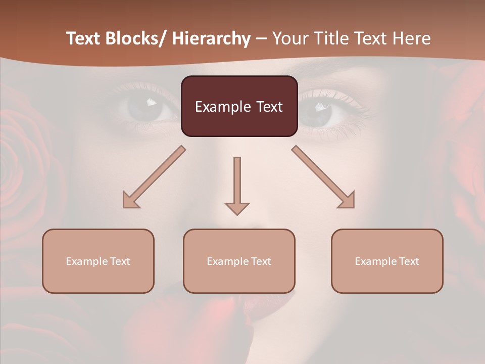 Girl Aroma Young PowerPoint Template