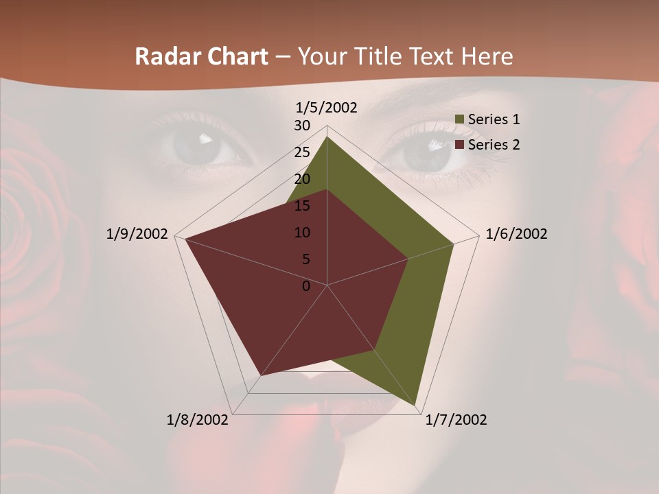 Girl Aroma Young PowerPoint Template