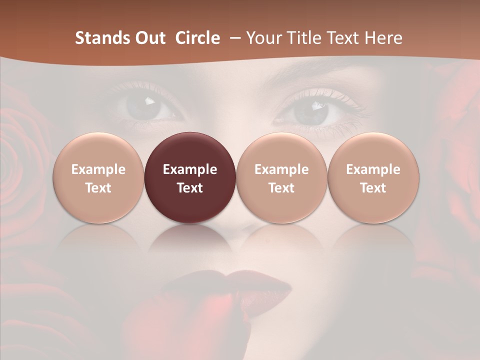 Girl Aroma Young PowerPoint Template