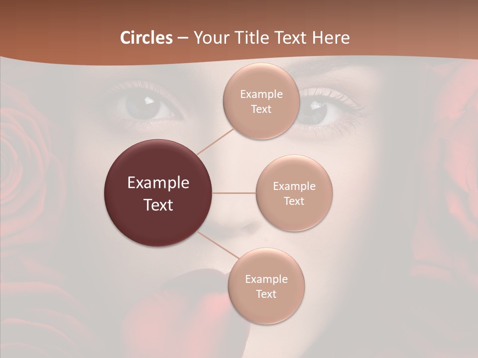 Girl Aroma Young PowerPoint Template