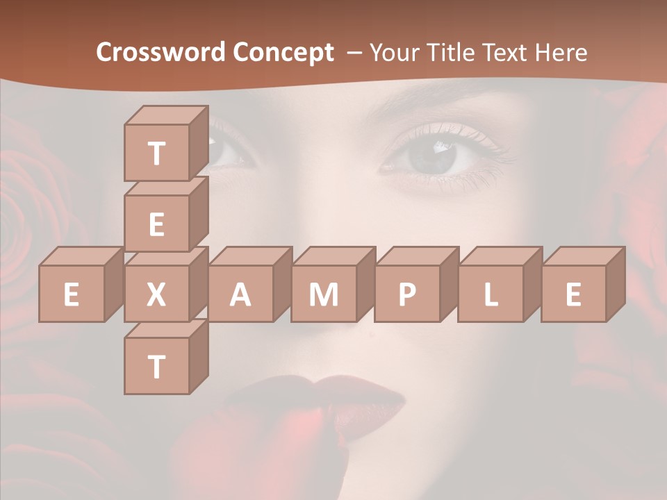 Girl Aroma Young PowerPoint Template