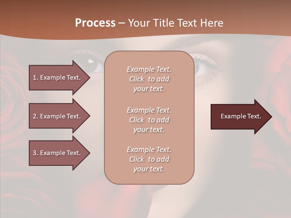 Girl Aroma Young PowerPoint Template