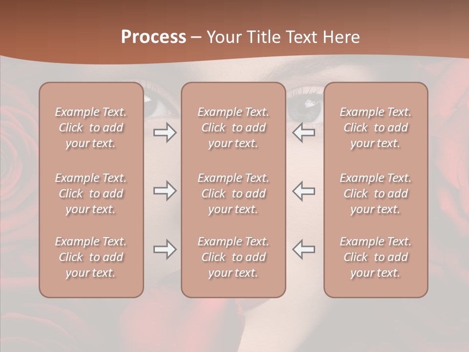 Girl Aroma Young PowerPoint Template