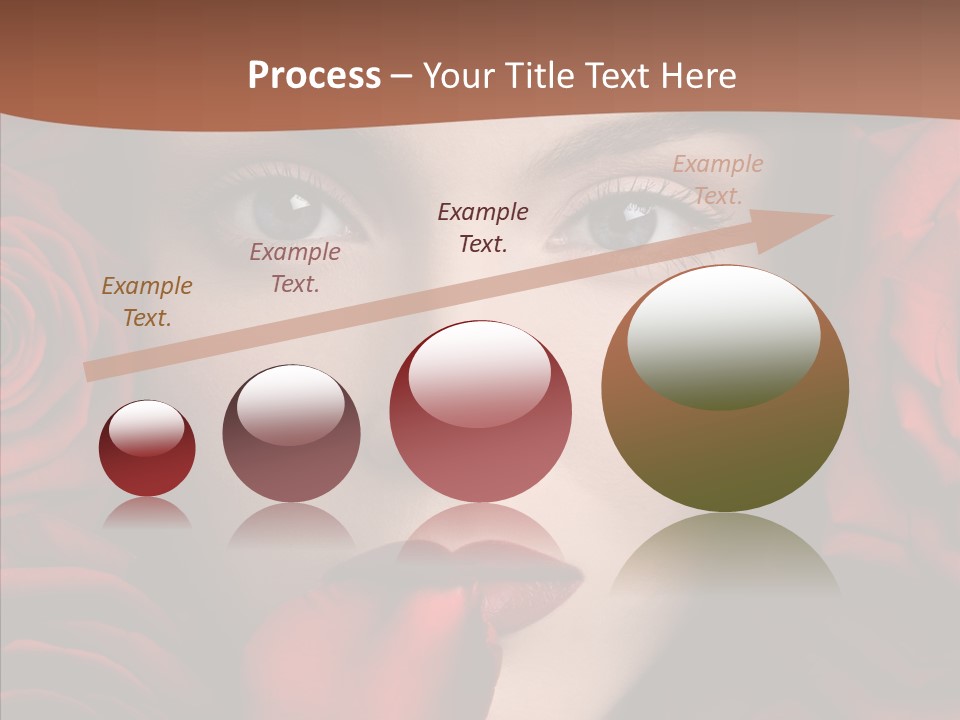 Girl Aroma Young PowerPoint Template