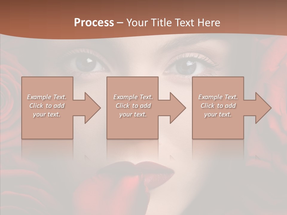 Girl Aroma Young PowerPoint Template