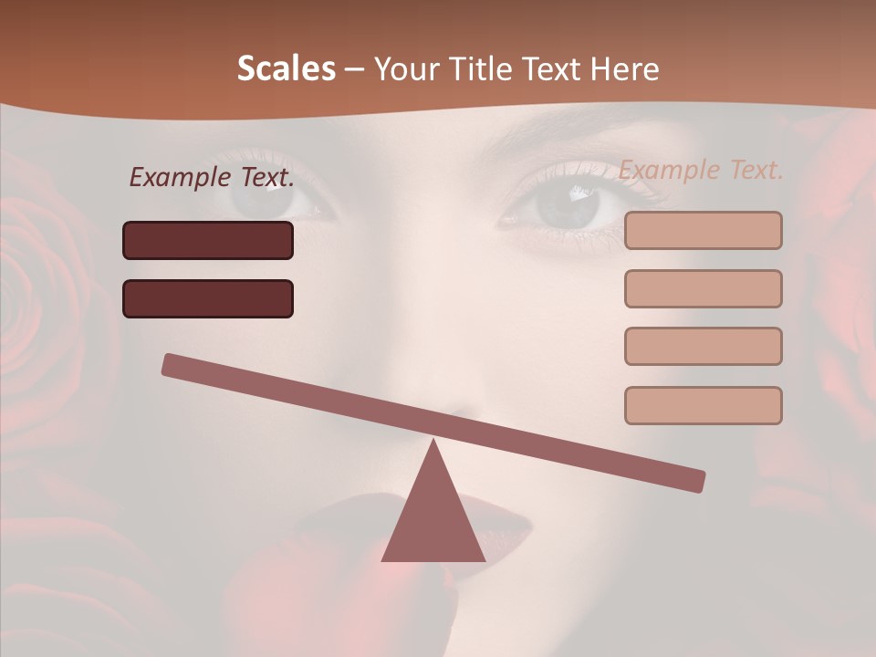 Girl Aroma Young PowerPoint Template