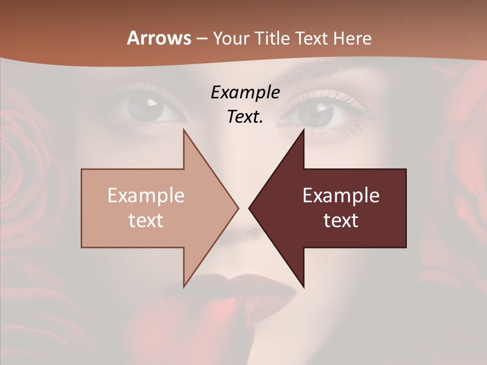 Girl Aroma Young PowerPoint Template