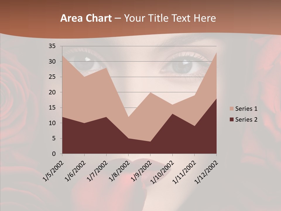 Girl Aroma Young PowerPoint Template