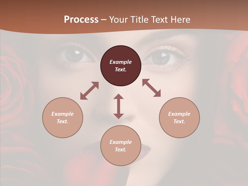 Girl Aroma Young PowerPoint Template