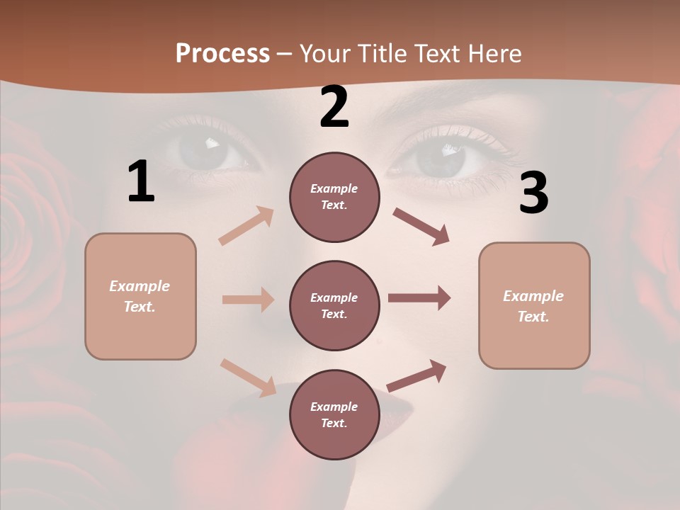 Girl Aroma Young PowerPoint Template