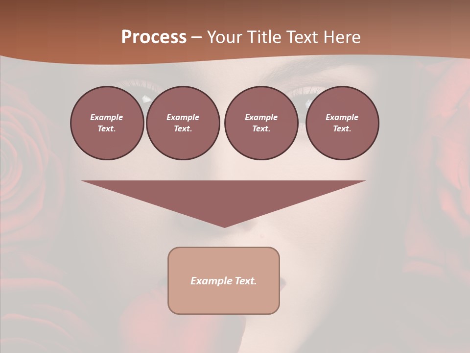 Girl Aroma Young PowerPoint Template