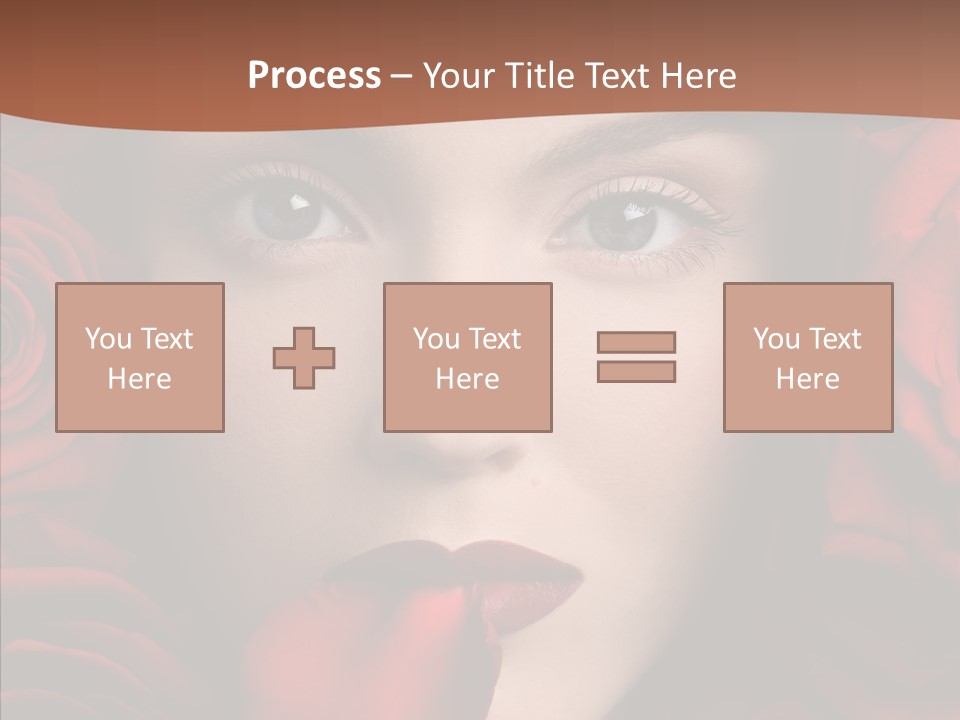 Girl Aroma Young PowerPoint Template