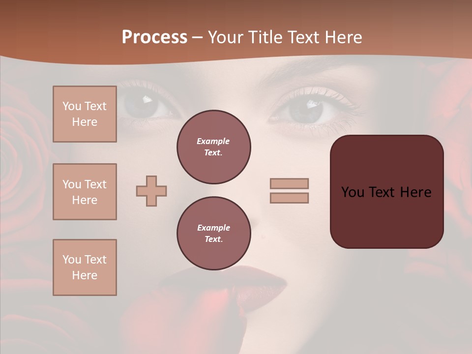 Girl Aroma Young PowerPoint Template