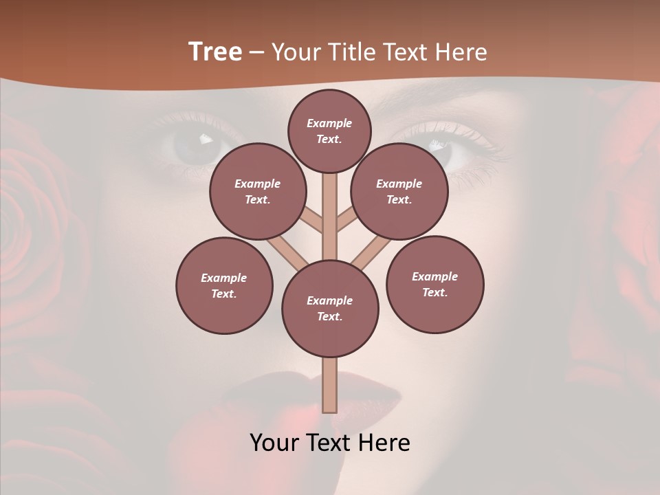 Girl Aroma Young PowerPoint Template