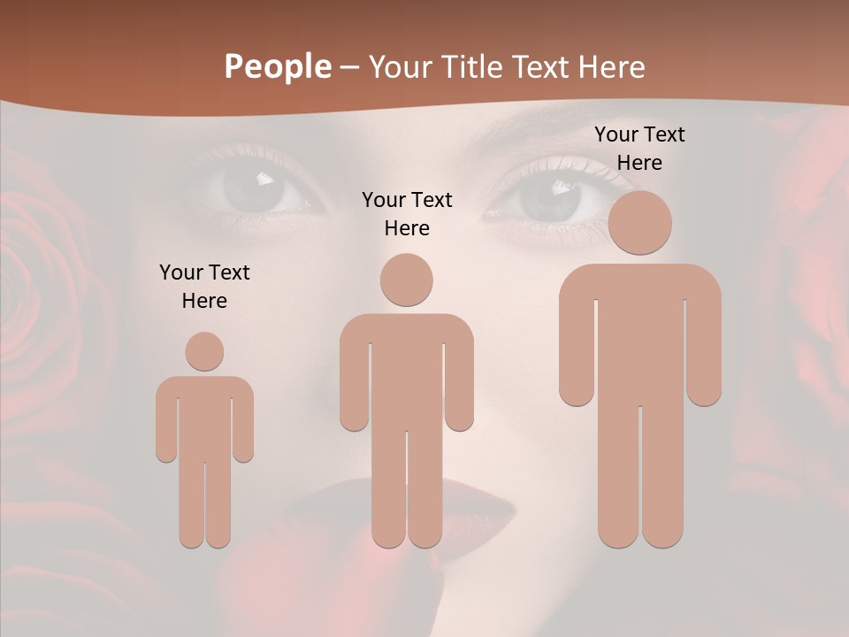 Girl Aroma Young PowerPoint Template