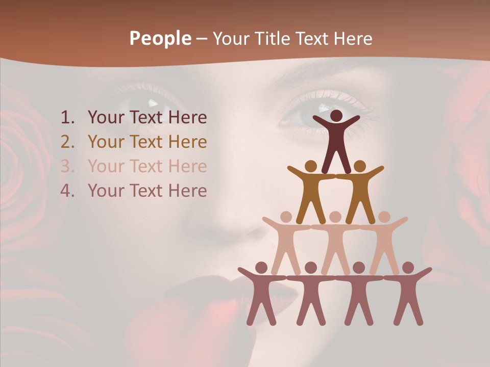 Girl Aroma Young PowerPoint Template