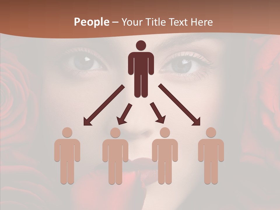 Girl Aroma Young PowerPoint Template