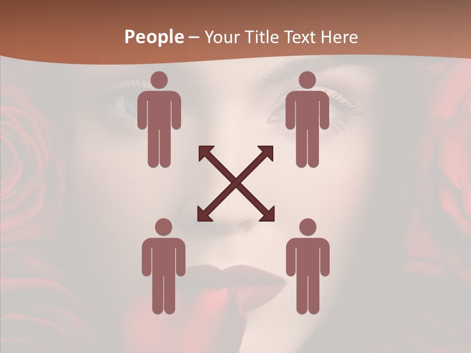 Girl Aroma Young PowerPoint Template