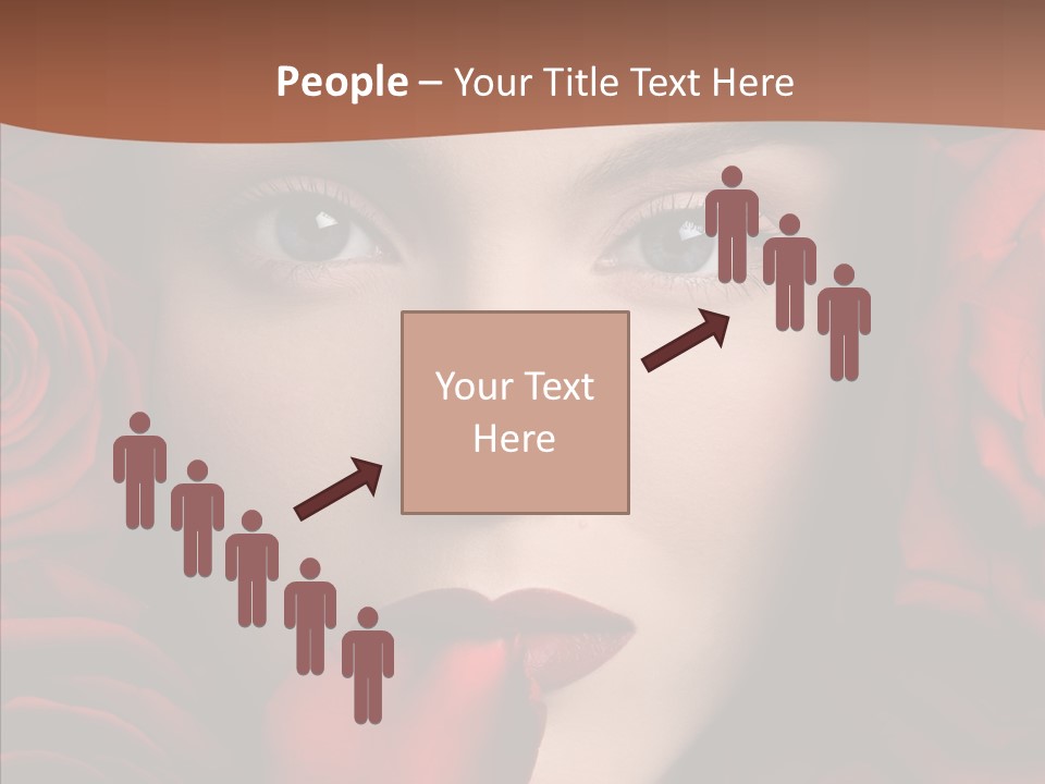 Girl Aroma Young PowerPoint Template