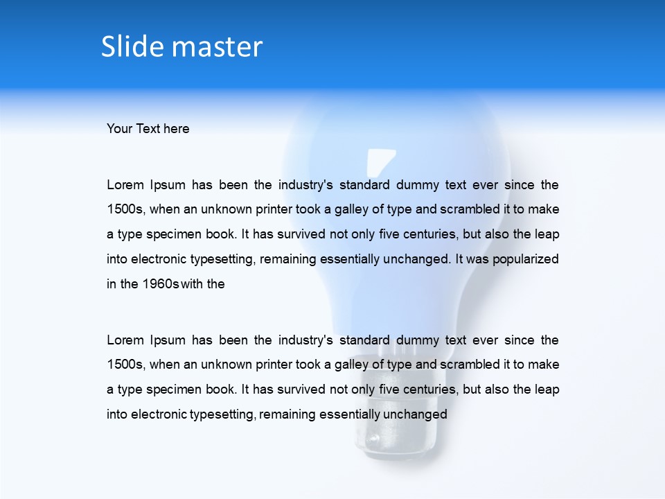 Colour Discover Problems PowerPoint Template
