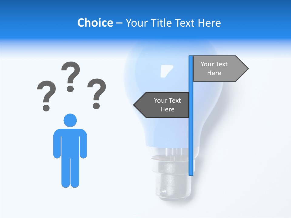 Colour Discover Problems PowerPoint Template
