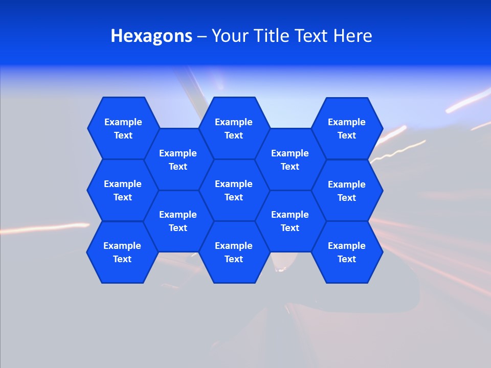 Street Zoom Car PowerPoint Template