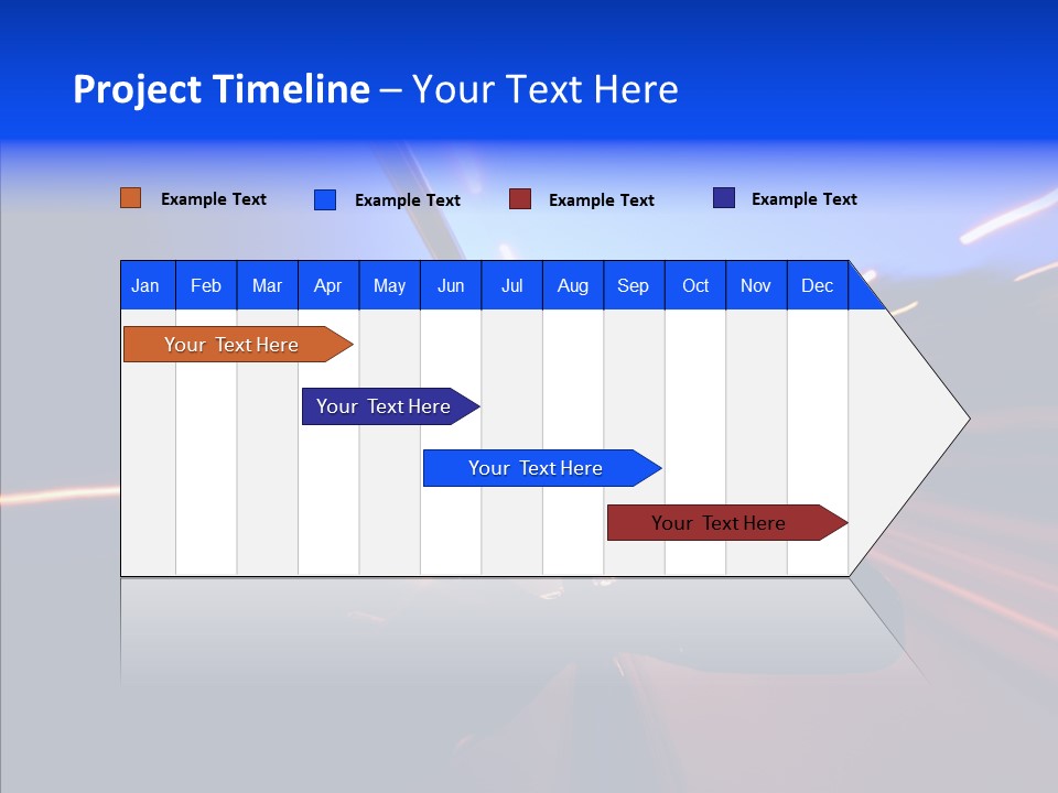 Street Zoom Car PowerPoint Template