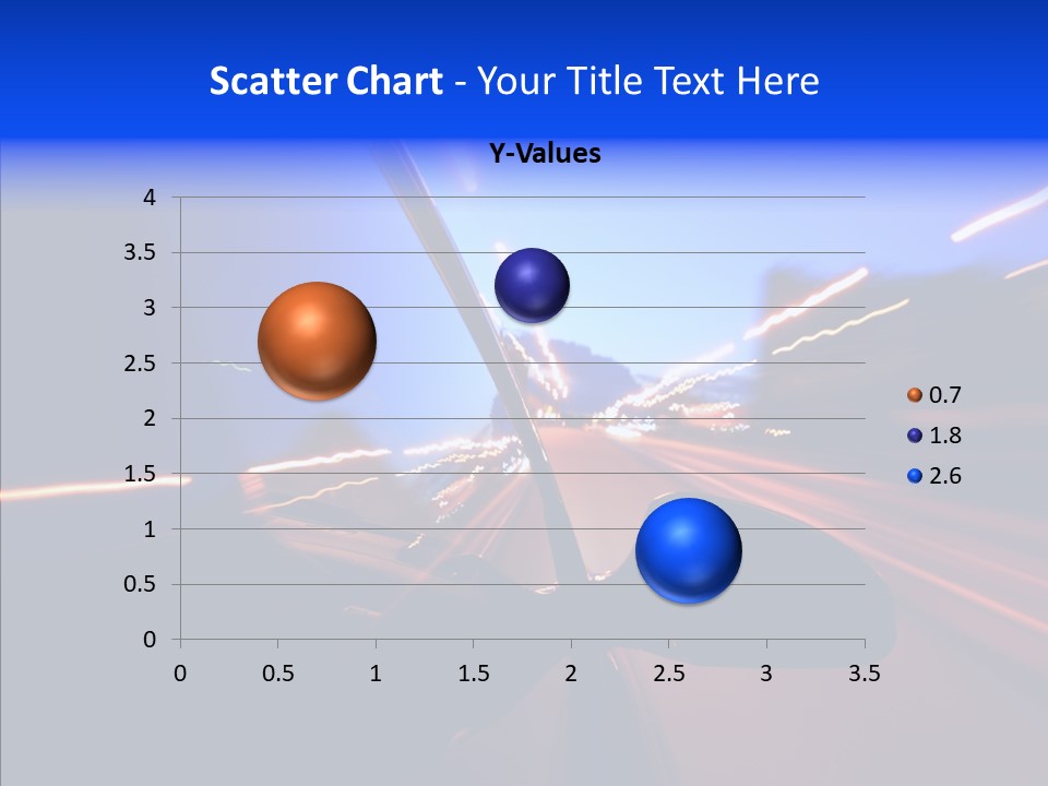 Street Zoom Car PowerPoint Template