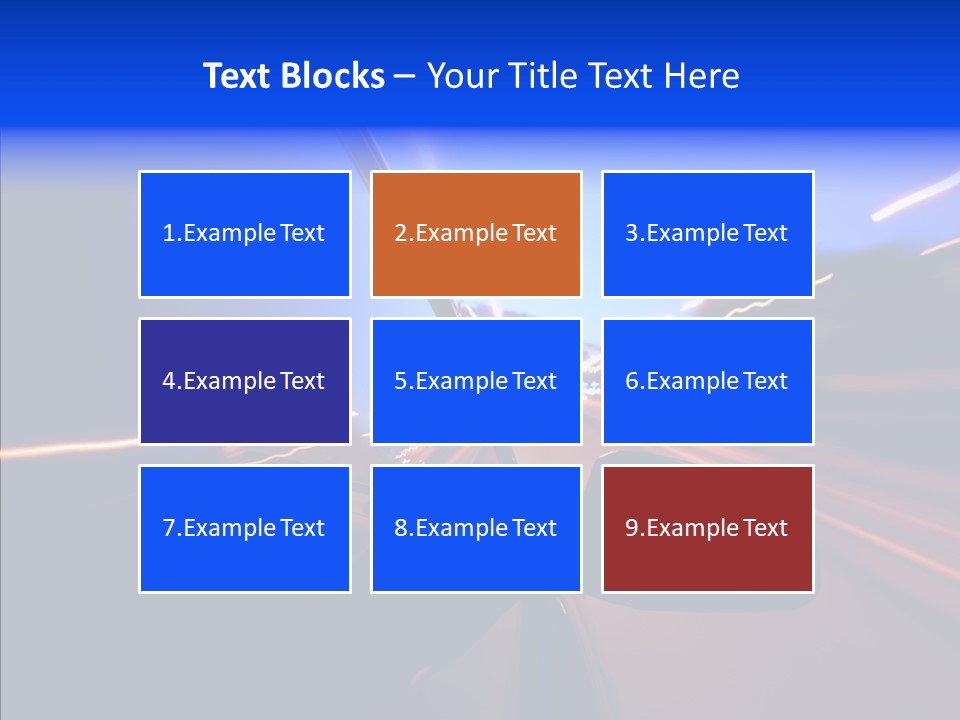 Street Zoom Car PowerPoint Template