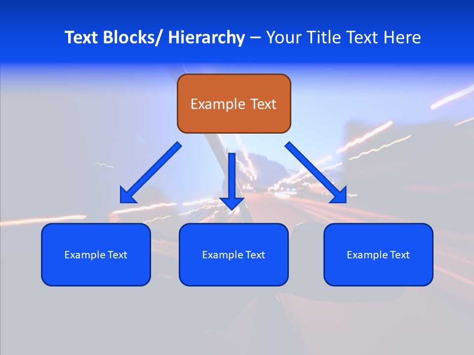 Street Zoom Car PowerPoint Template