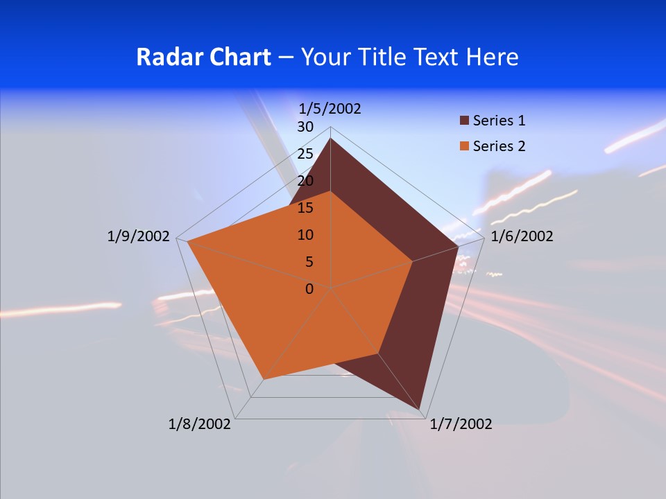 Street Zoom Car PowerPoint Template