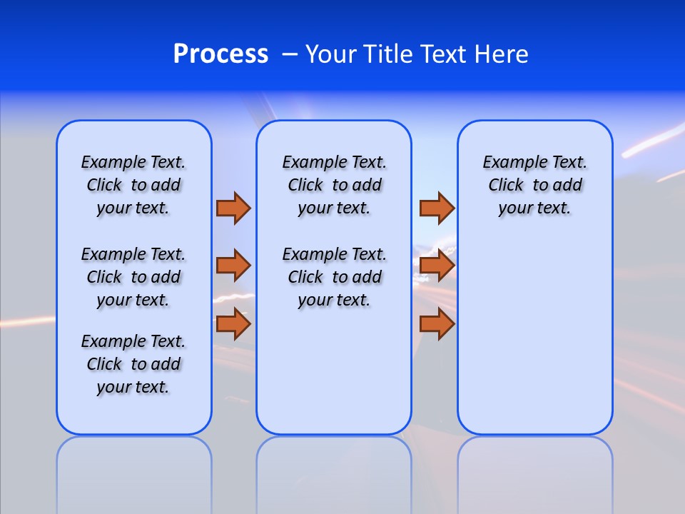 Street Zoom Car PowerPoint Template