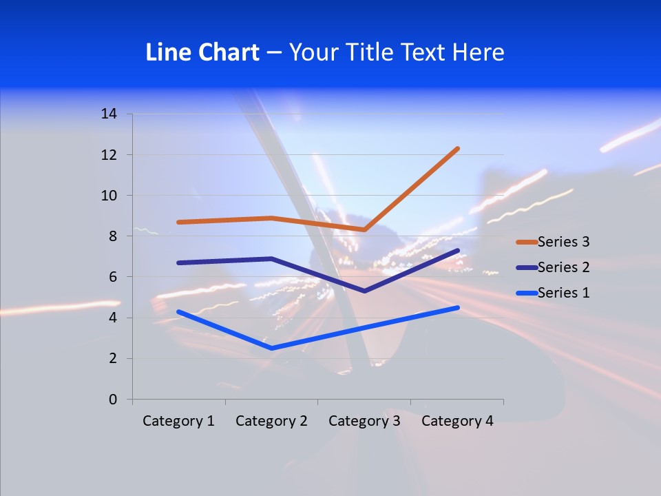 Street Zoom Car PowerPoint Template