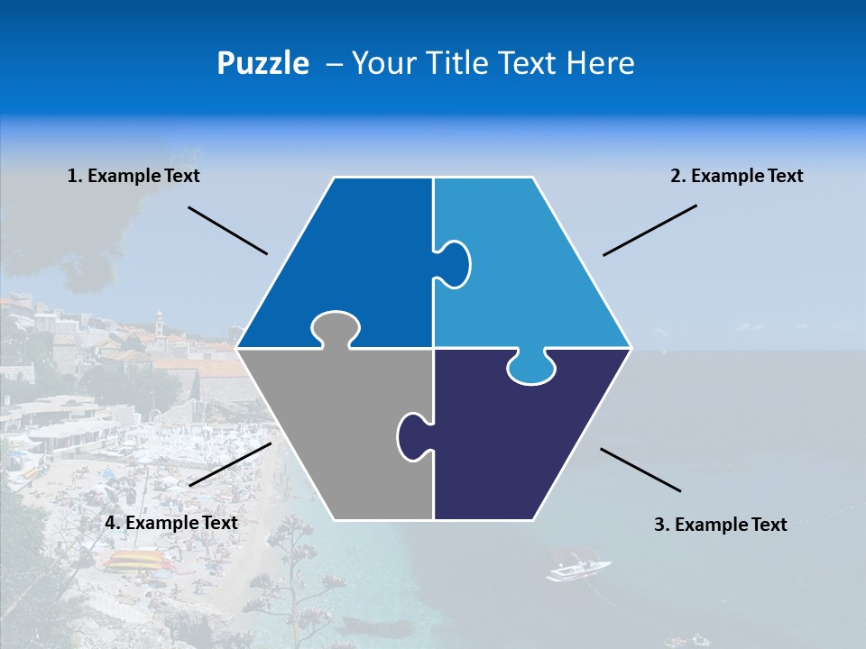 Europe Croatia Vacation PowerPoint Template