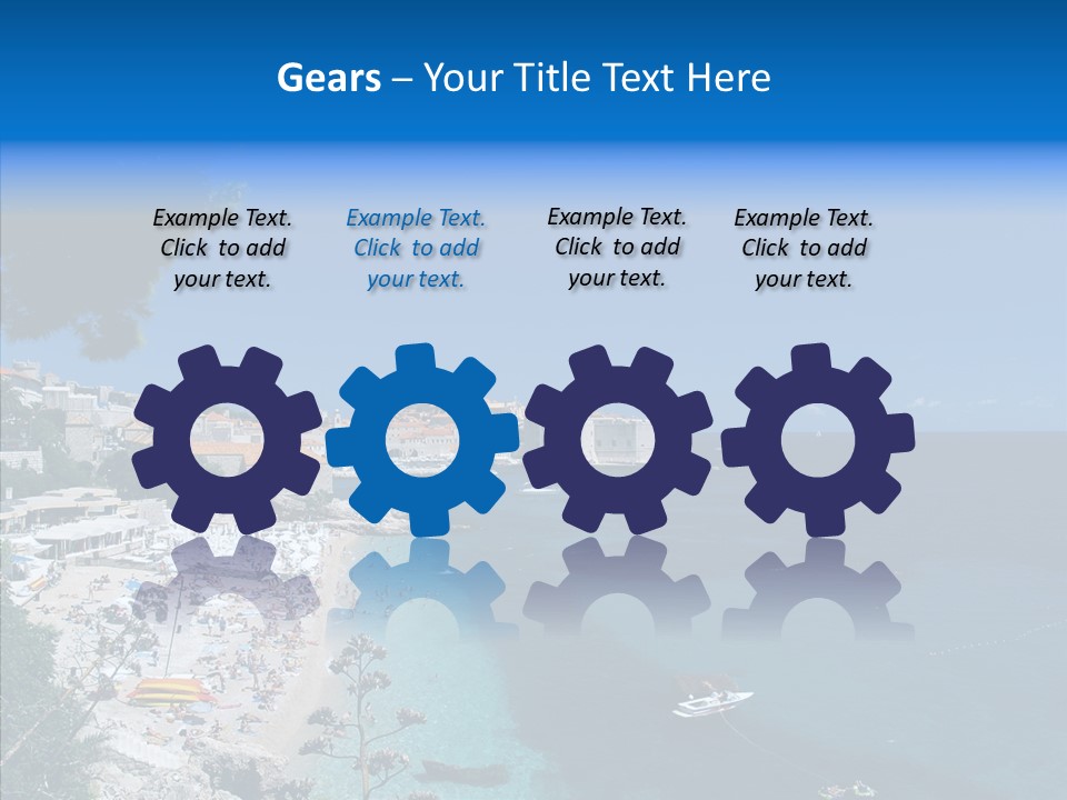 Europe Croatia Vacation PowerPoint Template