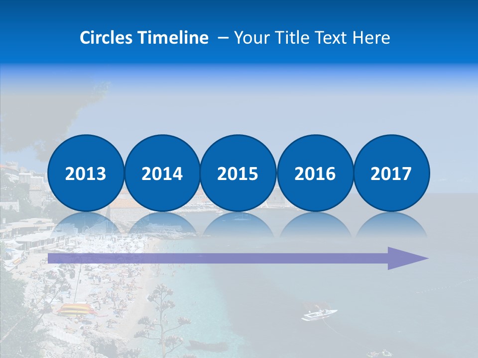 Europe Croatia Vacation PowerPoint Template