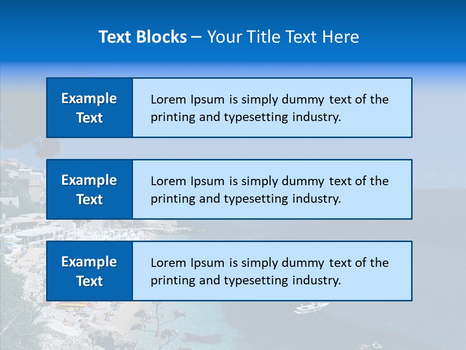 Europe Croatia Vacation PowerPoint Template
