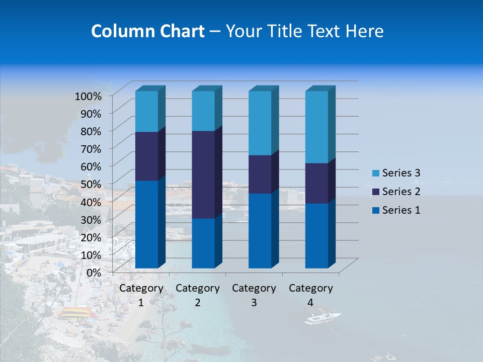 Europe Croatia Vacation PowerPoint Template