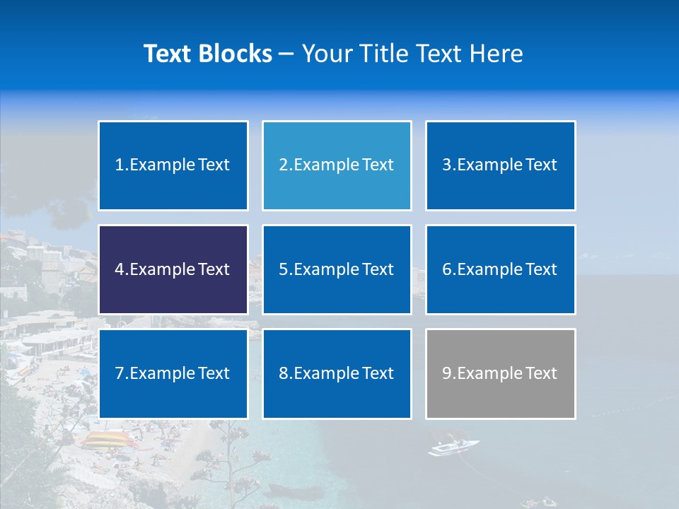 Europe Croatia Vacation PowerPoint Template