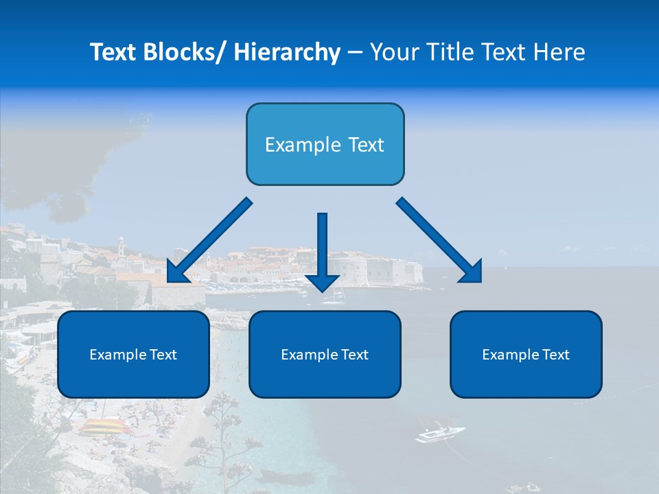 Europe Croatia Vacation PowerPoint Template