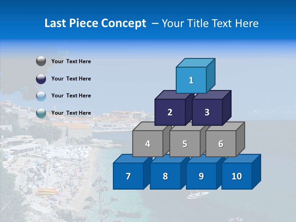 Europe Croatia Vacation PowerPoint Template