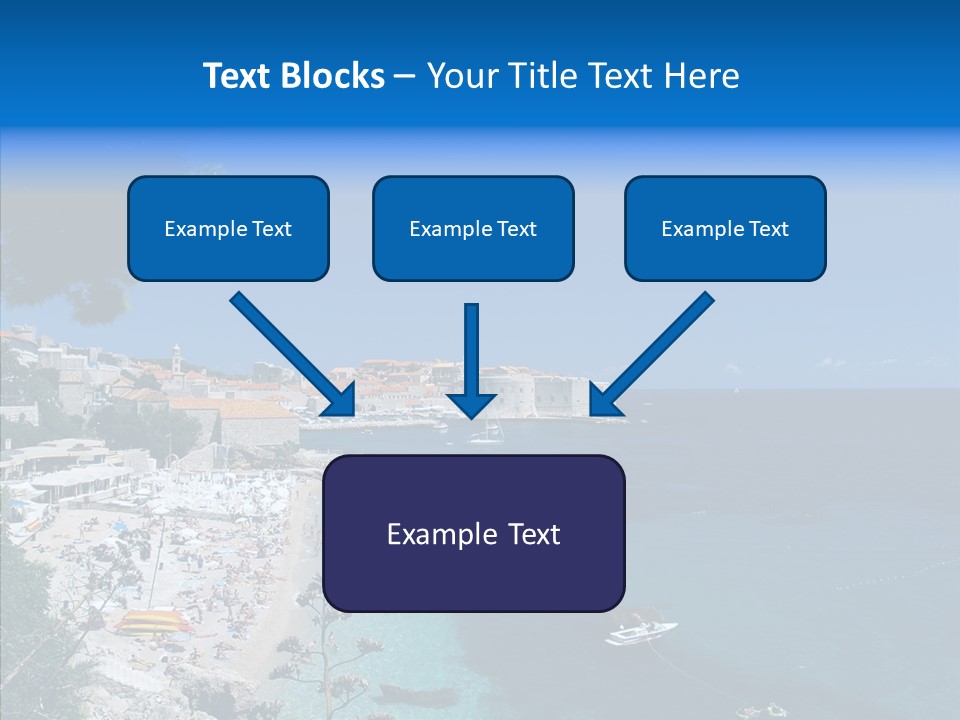 Europe Croatia Vacation PowerPoint Template