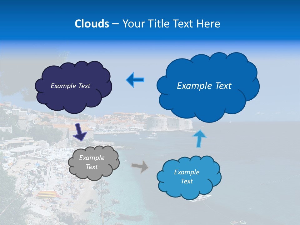 Europe Croatia Vacation PowerPoint Template