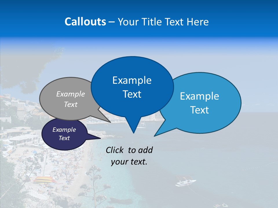 Europe Croatia Vacation PowerPoint Template