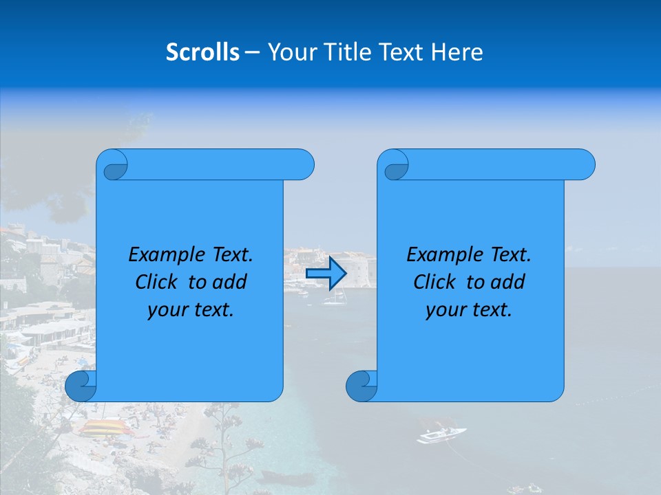 Europe Croatia Vacation PowerPoint Template